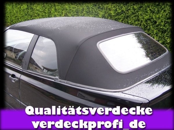 VW Golf 3 Cabrio Verdeck Montage Anleitung Verdeckbezug