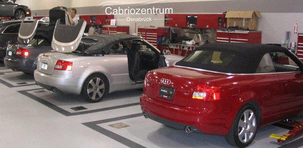 Audi A4 Verdeckbezug incl. Montage